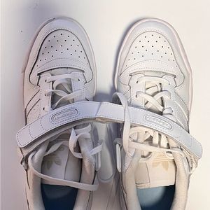 adidas Originals White Perforated Sneakers